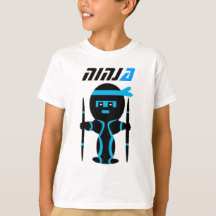忍者のひろしのゲーマーのオートクチュールのTシャツ Tシャツ