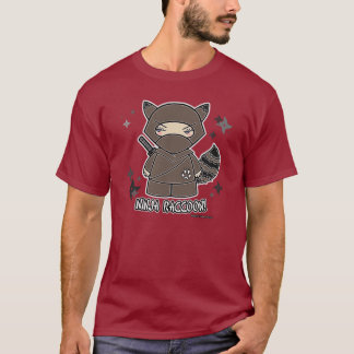 忍者のアライグマ! Tシャツ