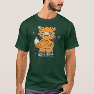 忍者のキツネ! Tシャツ