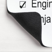 忍者のキャリアのゴール-エンジニア マウスパッド (コーナー)