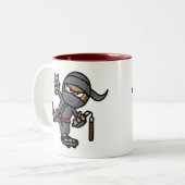 忍者のツートーンマグ ツートーンマグカップ (正面左)