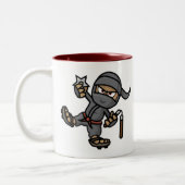 忍者のツートーンマグ ツートーンマグカップ (左)