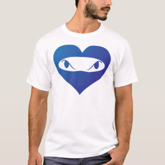 忍者のハート Tシャツ