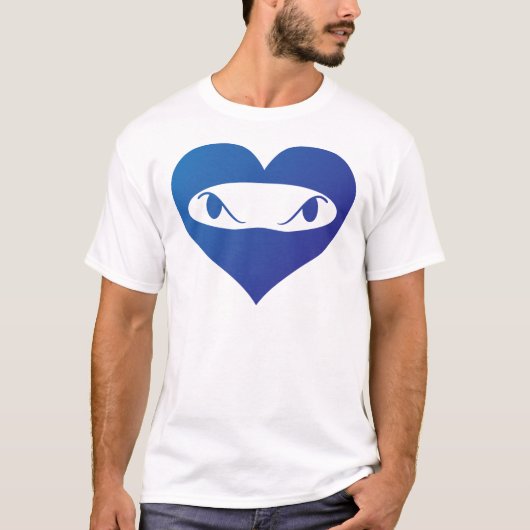 忍者のハート Tシャツ (正面)