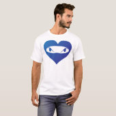 忍者のハート Tシャツ (正面フル)