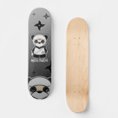 忍者のパンダ! スケートボード (正面)