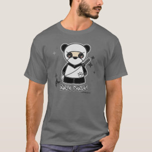 忍者のパンダ! Tシャツ