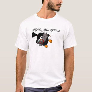 忍者のペンギンのドラゴンの蹴り Tシャツ