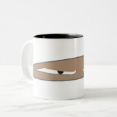 忍者のマグ ツートーンマグカップ (正面左)