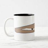 忍者のマグ ツートーンマグカップ (左)