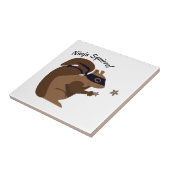 忍者のリス タイル (側面)