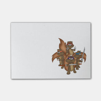 忍者のリス ポストイット