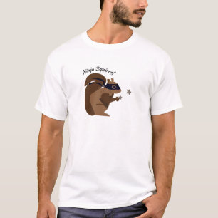 忍者のリス Tシャツ