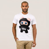 忍者のワイシャツ(合う人) Tシャツ (正面フル)