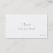 忍者の名刺 名刺 (正面)