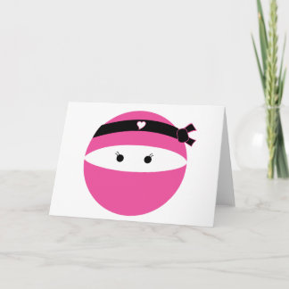 忍者の女の子 カード