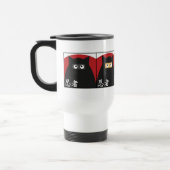 忍者の子猫のマグ トラベルマグ (左)