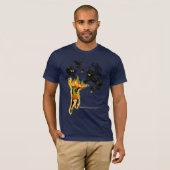 忍者の射撃戦 Tシャツ (正面フル)