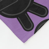 忍者の漫画のフリースブランケット フリースブランケット (角)