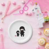 忍者の父と子 ペーパープレート (パーティー)