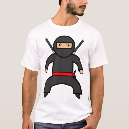 忍者の男の子 Tシャツ (正面)