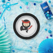 忍者の紙皿 ペーパープレート (パーティー)