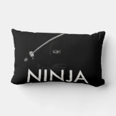 忍者の装飾用クッション ランバークッション (裏面)