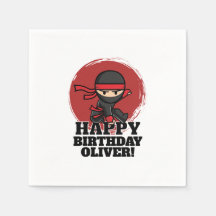 忍者の誕生日パーティー