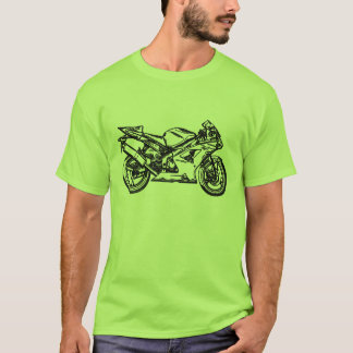 忍者のSportbikeの芸術 Tシャツ