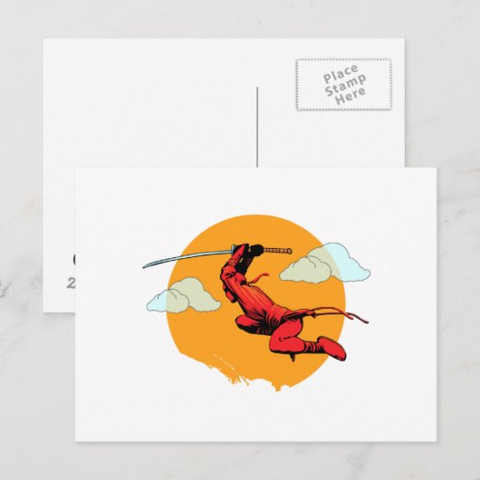 忍者はがき ポストカード (正面/裏面)