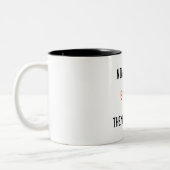 忍者はよりよいですそれから略奪しますマグを ツートーンマグカップ (左)