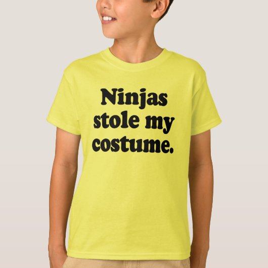 忍者は私の衣裳を盗みました Tシャツ (正面)