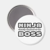 忍者を巧みにボスに装う マグネット (正面/裏面)