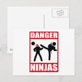 忍者アカデミー沖縄キルビル ポストカード (正面/裏面)