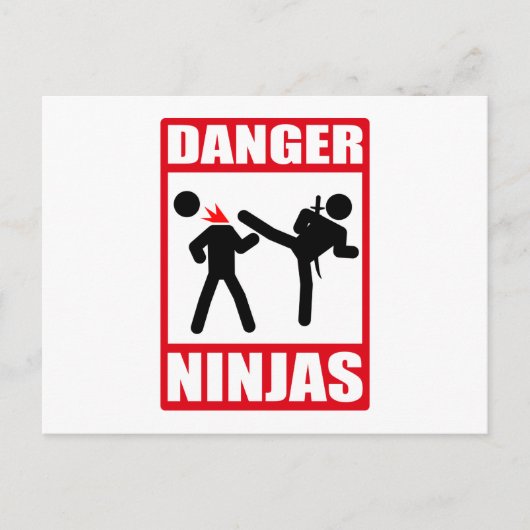 忍者アカデミー沖縄キルビル ポストカード (正面)