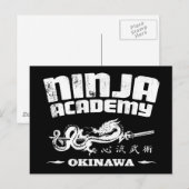 忍者アカデミー沖縄キルビル ポストカード (正面/裏面)