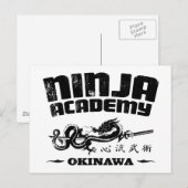 忍者アカデミー沖縄キルビル ポストカード (正面/裏面)