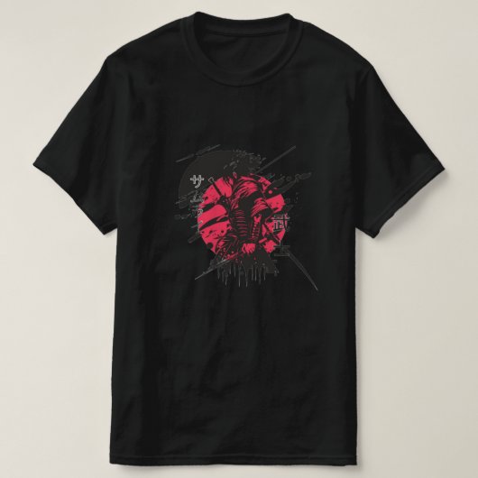 忍者アニメTシャツ Tシャツ (デザイン正面)