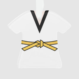 忍者イントレーニングイエローベルトオーナメント オーナメント