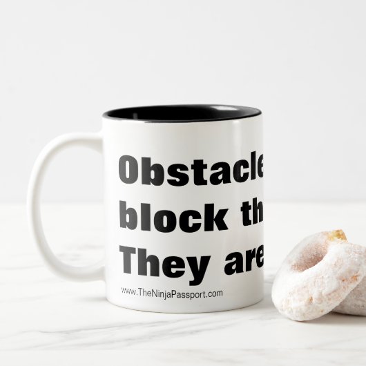 忍者ウォリアーコーヒーマグ ツートーンマグカップ (ドーナツ)