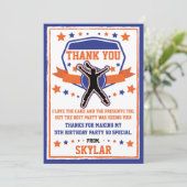 忍者ウォリアールガールズブルー&オレンジサンキューカード サンキューカード (スタンド正面)