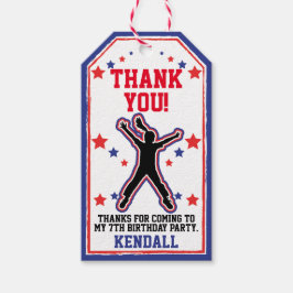 忍者ウォリアールガールズ誕生日 ギフトタグ