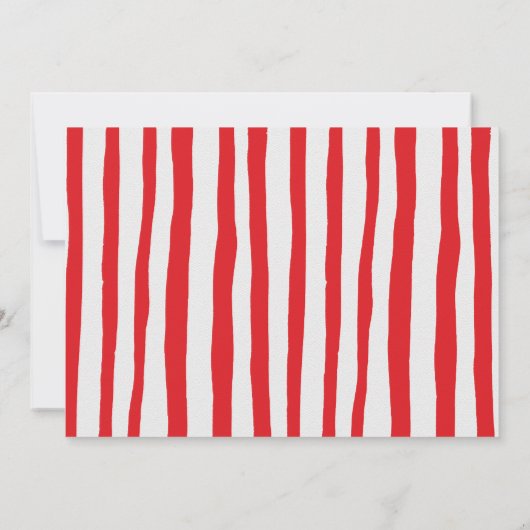 忍者ウォリアー武術アーツ誕生日写真 招待状 (裏面)