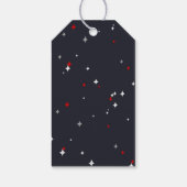 忍者ウォリアー空手誕生日メッセージカード ギフトタグ (裏面)