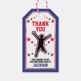 忍者ウォリアー誕生日 ギフトタグ