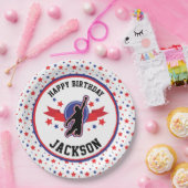 忍者ウォリアー・ボーイズパーティー ペーパープレート (パーティー)