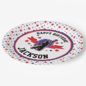 忍者ウォリアー・ボーイズパーティー ペーパープレート (アングル)