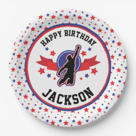 忍者ウォリアー・ボーイズパーティー ペーパープレート