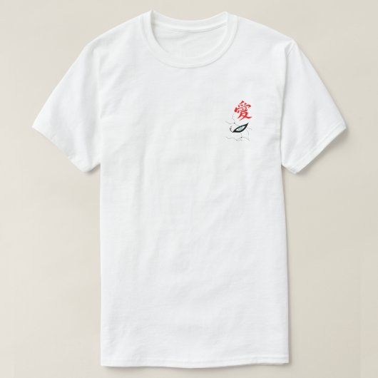忍者ウォリアーTシャツ – 日本の武術アーツスタイル Tシャツ (デザイン正面)