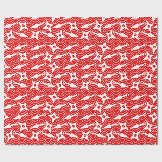 忍者エレガンスラッピング紙 ラッピングペーパー (フラット)